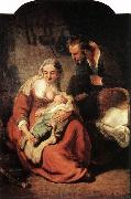 REMBRANDT Harmenszoon van Rijn The Holy Family x USA oil painting artist